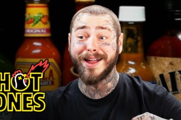 Post Malone Has His Brain Hacked By Spicy Wings | Hot Ones