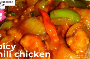 Spicy chili chicken/Indo-chinese recipe/Demand cooking recipes