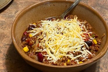 Vegetarian Chili: Even Meat Eaters will love!