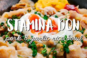 Pork Belly Rice Bowl (Stamina Butadon)