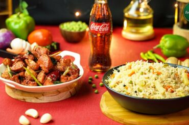 Chicken 65 with Chinese Pulao Recipe by SooperChef | Magic Meals with Coca-Cola