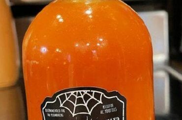 Homemade smoked scotch bonnet and roasted garlic sauce!