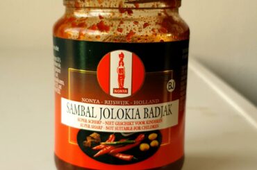 This sambal isn't joking around.