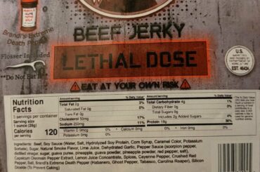 By far the hottest thing I’ve ever eaten. Flavor was terrible