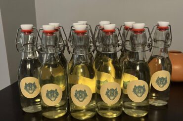 Home-infused Carolina Reaper + habanero tequila