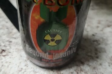 I bought this and just tried it on my burrito, and it's very spicy but the taste keeps me adding more.