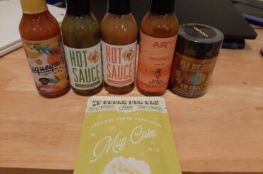 Got hot sauce for being a mod.