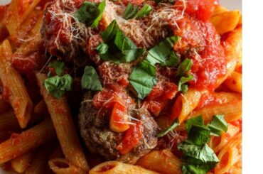 May not look it but this Penne Arrabbiata is SPICYYY!