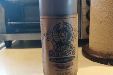 Captain Sorensen's datil pepper hot sauce from Firehouse Subs, not bad at all!