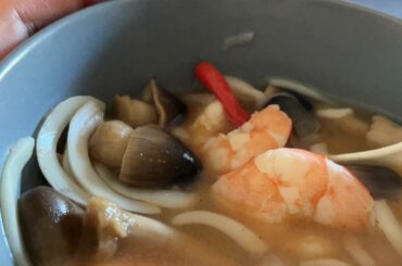 My first try at tom yum goong