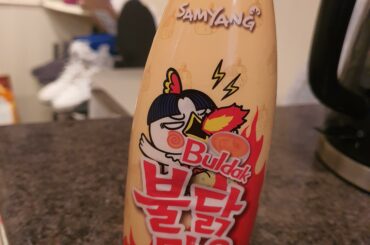 Spicy chicken flavoured mayo, so good