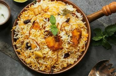 fish biryani bengali style BY [ HOLIDAY RECIPES]