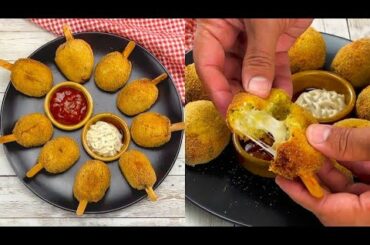 Chicken lollipop: appetizing and quick to make