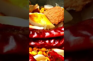 RED CHILI FOR CABBAGE CURRY RECIPE #SHORTS #YTSHORTS #YOUTUBESHORTS 33