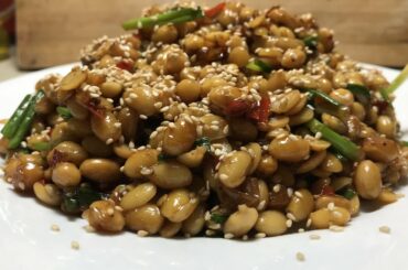 #easyfood 44: Chili Soya bean Recipe | Soya bean Recipes | Veg Starters | Soya Recipes