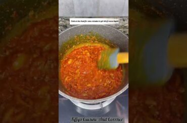 MY SIGNATURE VEGETABLE SAUCE RECIPE| VERY DELICIOUS & BUDGET FRIENDLY #africancuisine #foodrecipe