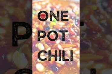 Most Delicious One Pot Chili Recipe Ever