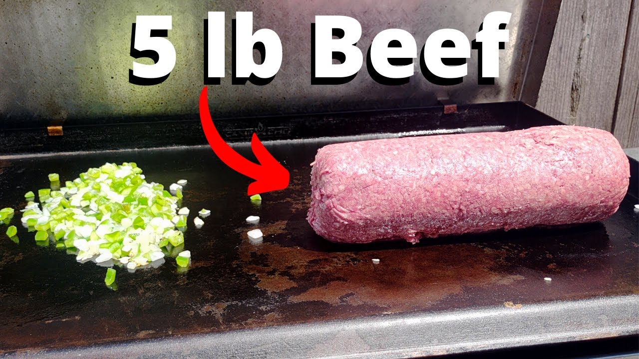 Griddle Meal Prep to Save Time & Money {5 Meals from 1 Cook} Chili Chili