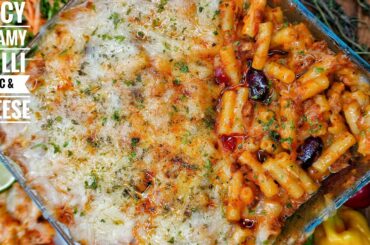 CHEESY CREAMY CHILLI MAC AND CHEESE (TURKEY MINCE)