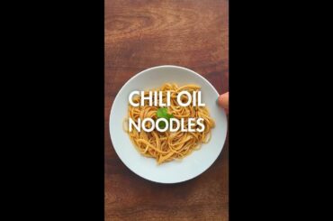 Chili Oil Noodles - Recipe