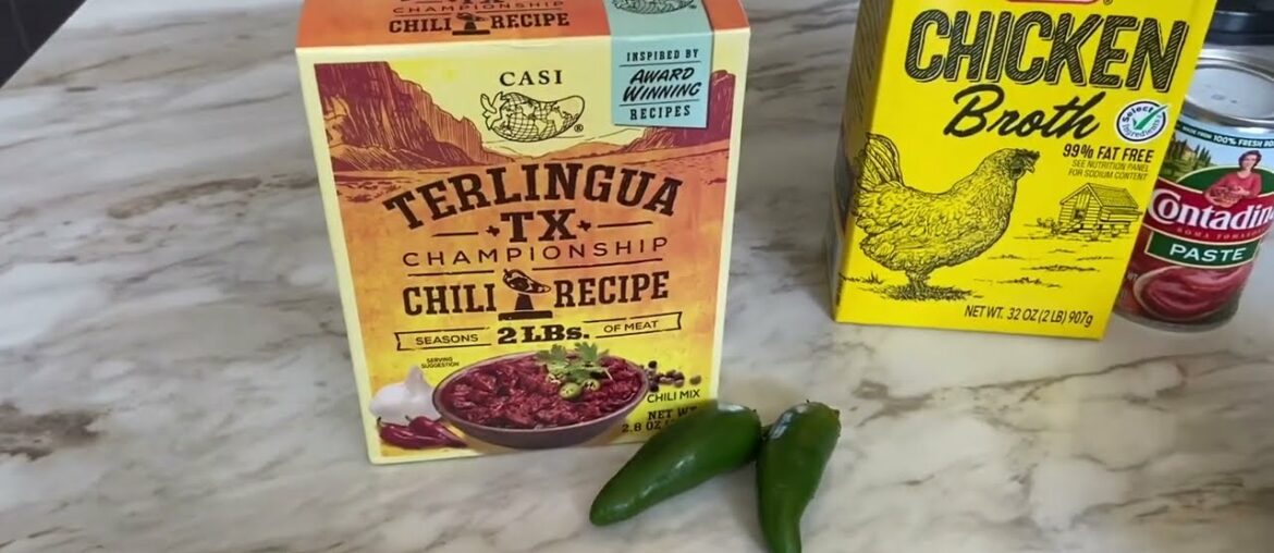 Terlingua Texas Championship Chili Recipe Seasoning Mix | Product Review | Texas Red Chili |