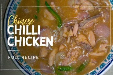 Chilli Chicken | Chinese Food | Chilli-Onion Recipe #shorts