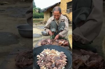 Amazing Lifestyle at countryside ! Living and cooking at home #cooking #short 69