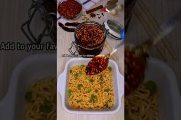 ASMR Quick Homemade Chili Oil | #shorts