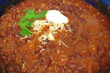 HOW TO MAKE CHILI CON CARNE RECIPE