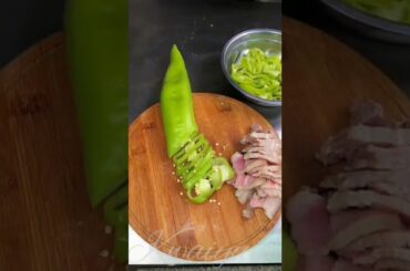 How to make Easy Delicious fried Shredded pork with Chili