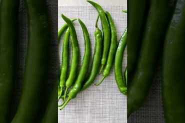 Tasty chili pickle without oil |  Mirchi lunch without oil