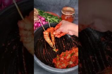 Chili garlic prawn#shorts