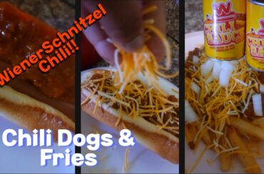 WIENERSCHNITZEL | Chili Cheese Dogs & Fries #shorts #wienerschnitzel #food #love