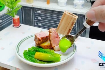 Easy Mini Pan Fried Duck Breast with Salt and Green Chili / Pan Fried Duck Breast Recipe / Mini Food