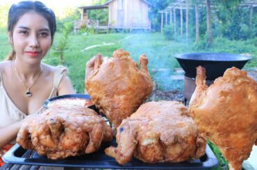 Chicken crispy with chili sauce cook recipe - Cook chicken crispy recipe