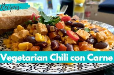 Vegetarian Chili Con Carne you will fall in love with! | Easy Recipes | 30 minutes recipes |