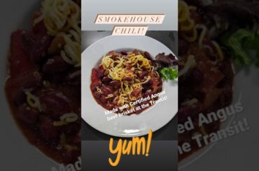Smokehouse Chili Made With Certified Angus Beef Brisket Only At Edmonton’s Transit Smokehouse & BBQ!