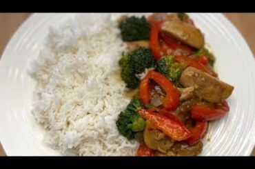 Better Than Takeout Sweet Chili Chicken Stir fry Recipe