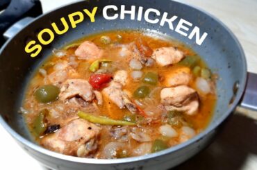 Soupy Chicken Chili | Best White Chicken Chili