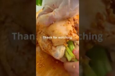 Quick Cooking Roasted chicken with chili salt