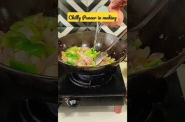 Quick Chilli Paneer Recipe | #shorts #ytshorts