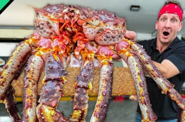 Singapore's RECORD BREAKING Chili Crab!! Massive Seafood of Asia!!