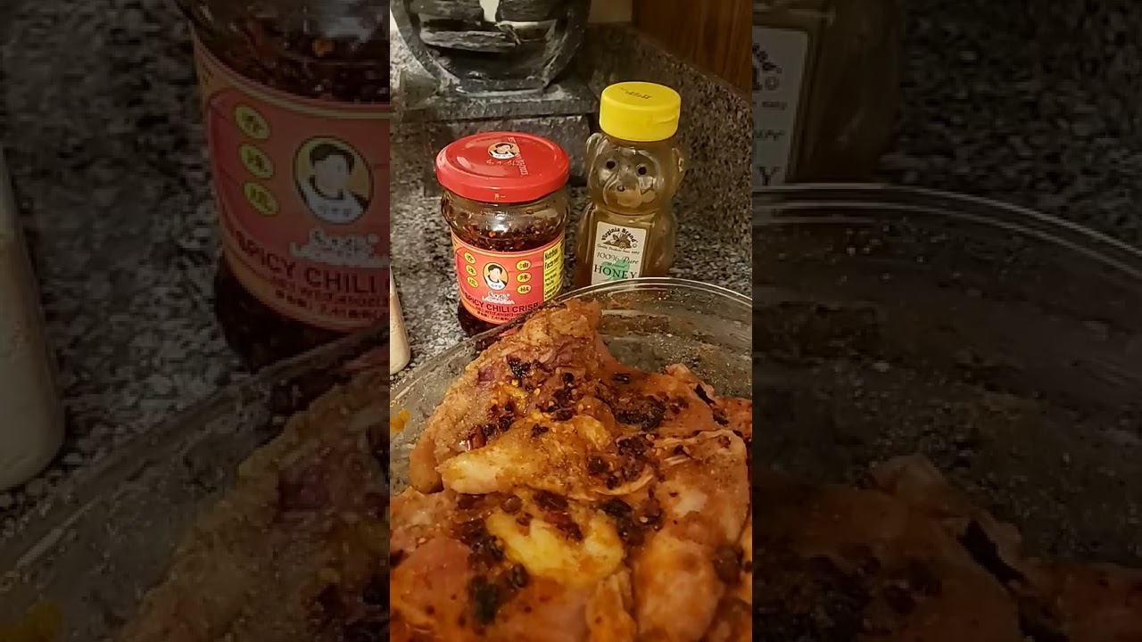 Spicy Chili Crisp Honey Chicken Chili Chili
