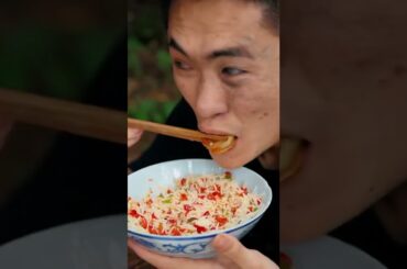 Tiger does not threaten when the duck boss is Hello KT records rural food life Dry rice man Chili sa