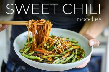 FEELING SAUCY WITH THIS QUICK SWEET CHILI NOODLES RECIPE
