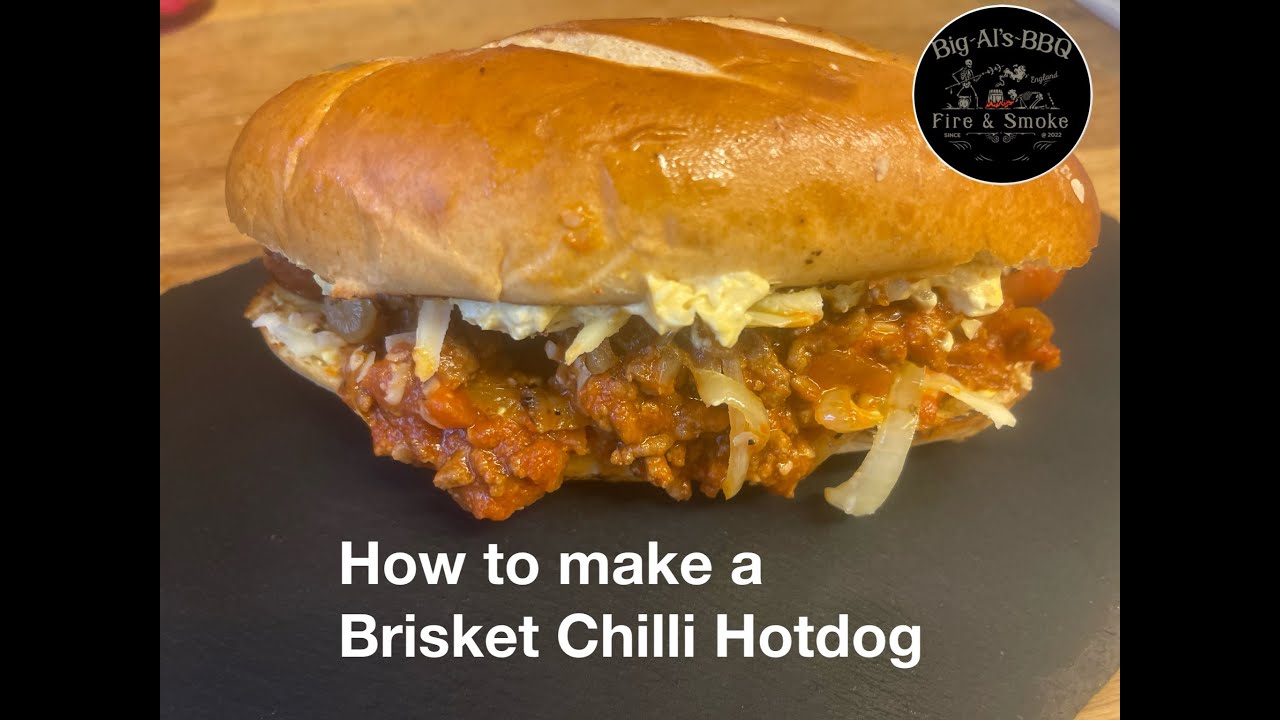 How to make an easy brisket chilli hotdog Chili Chili