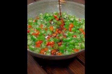CHILI PEPPER SALAD#shorts