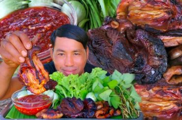 Wow yummy eating beef With Chili Sauce Recipe