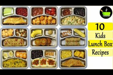 10 Lunch Box Recipes For Kids Vol 3 | Indian Lunch Box Recipes| Easy And Quick Tiffin Ideas For Kids