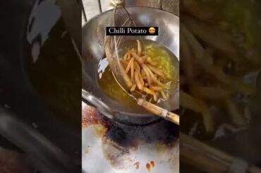 Chilli Potato #food #shorts